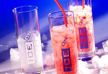 swizzglas - Glasdekor: Temperaturwechsel-Dekor